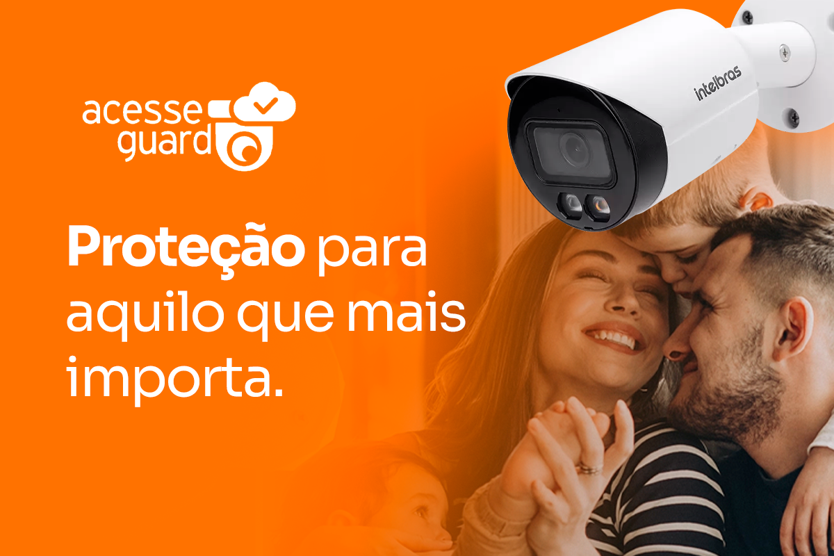 Proteja sua casa e sua família 24 horas por dia.